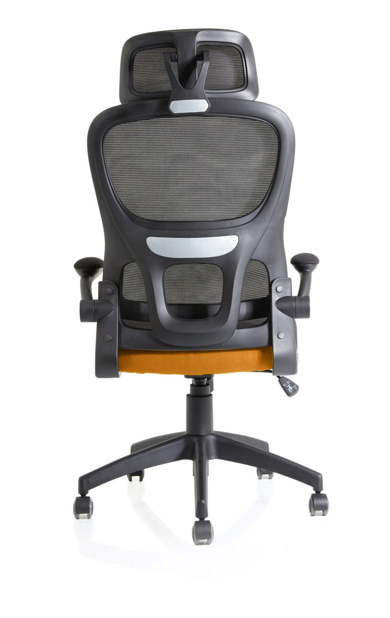 Tone Task Operator Mesh Back Fabric Seat With Headrest - Image 46