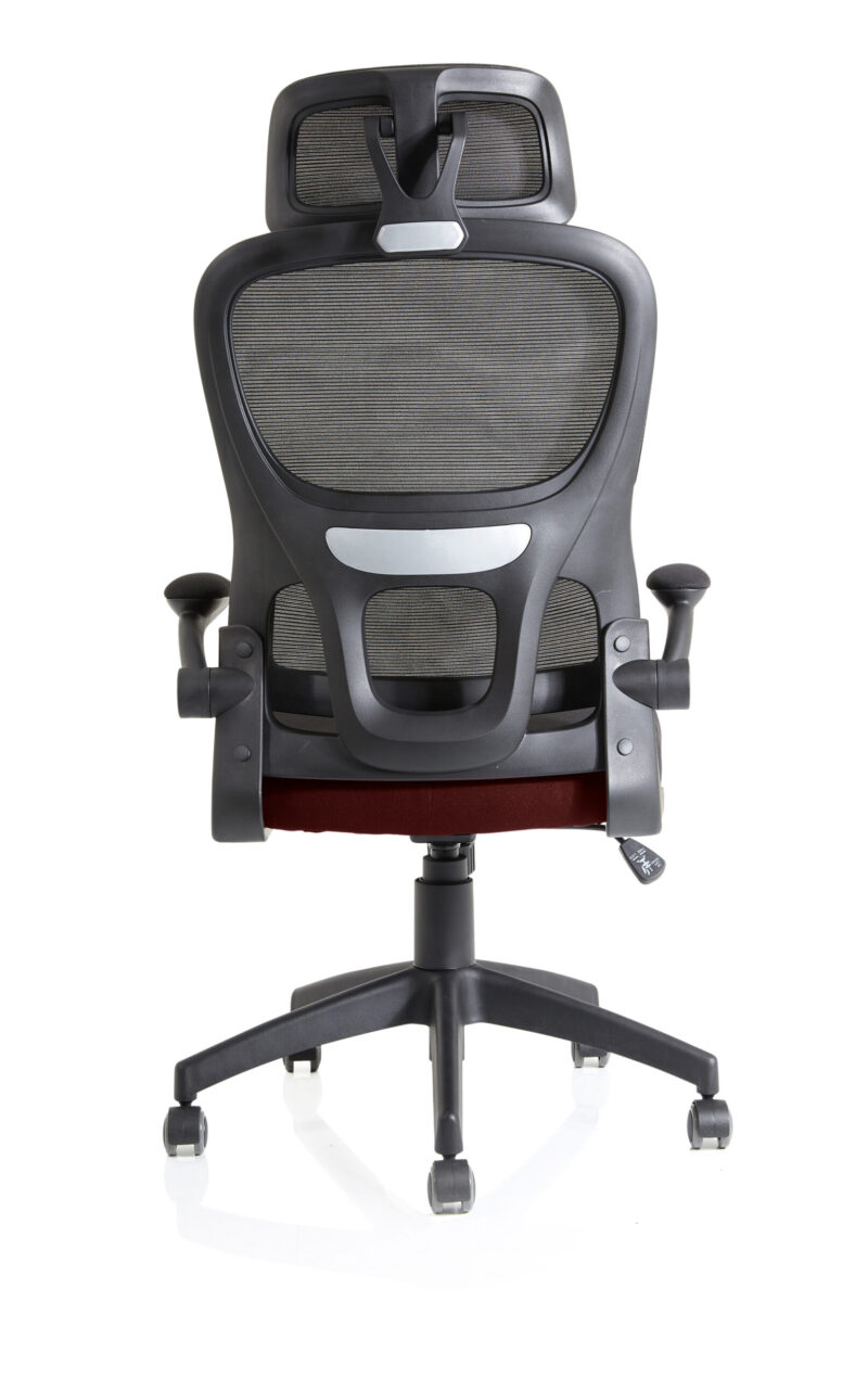 Tone Task Operator Mesh Back Fabric Seat With Headrest - Image 54