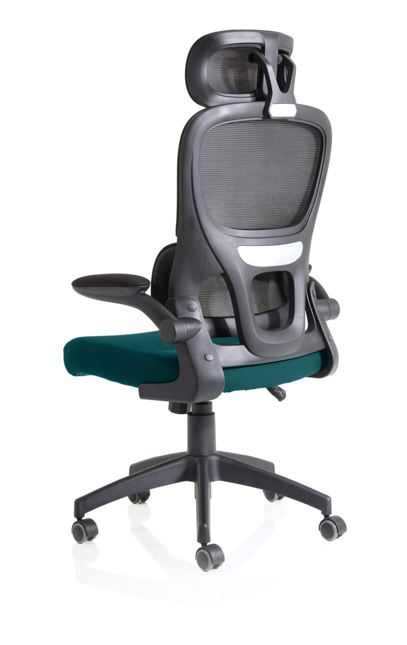 Tone Task Operator Mesh Back Fabric Seat With Headrest - Image 61