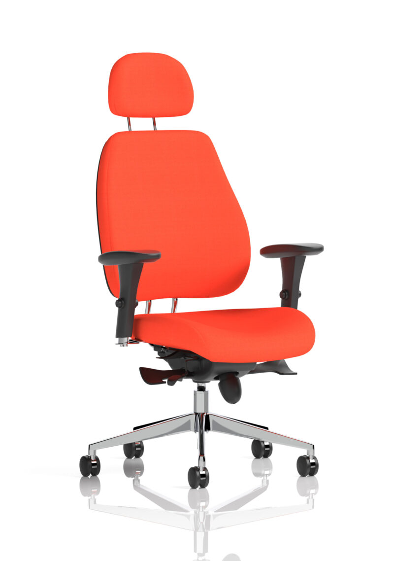 Shuro Plus High Back Ergonomic Posture Chair with Arms - Image 36