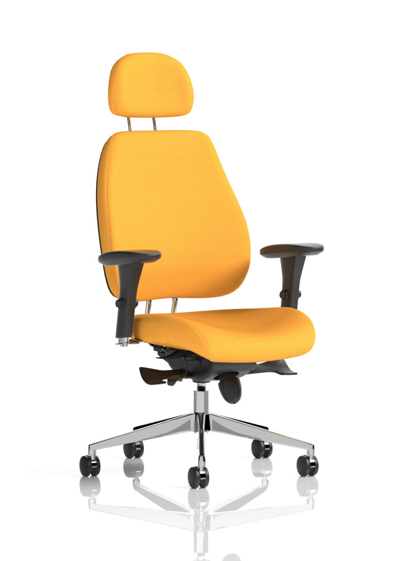 Shuro Plus High Back Ergonomic Posture Chair with Arms - Image 37