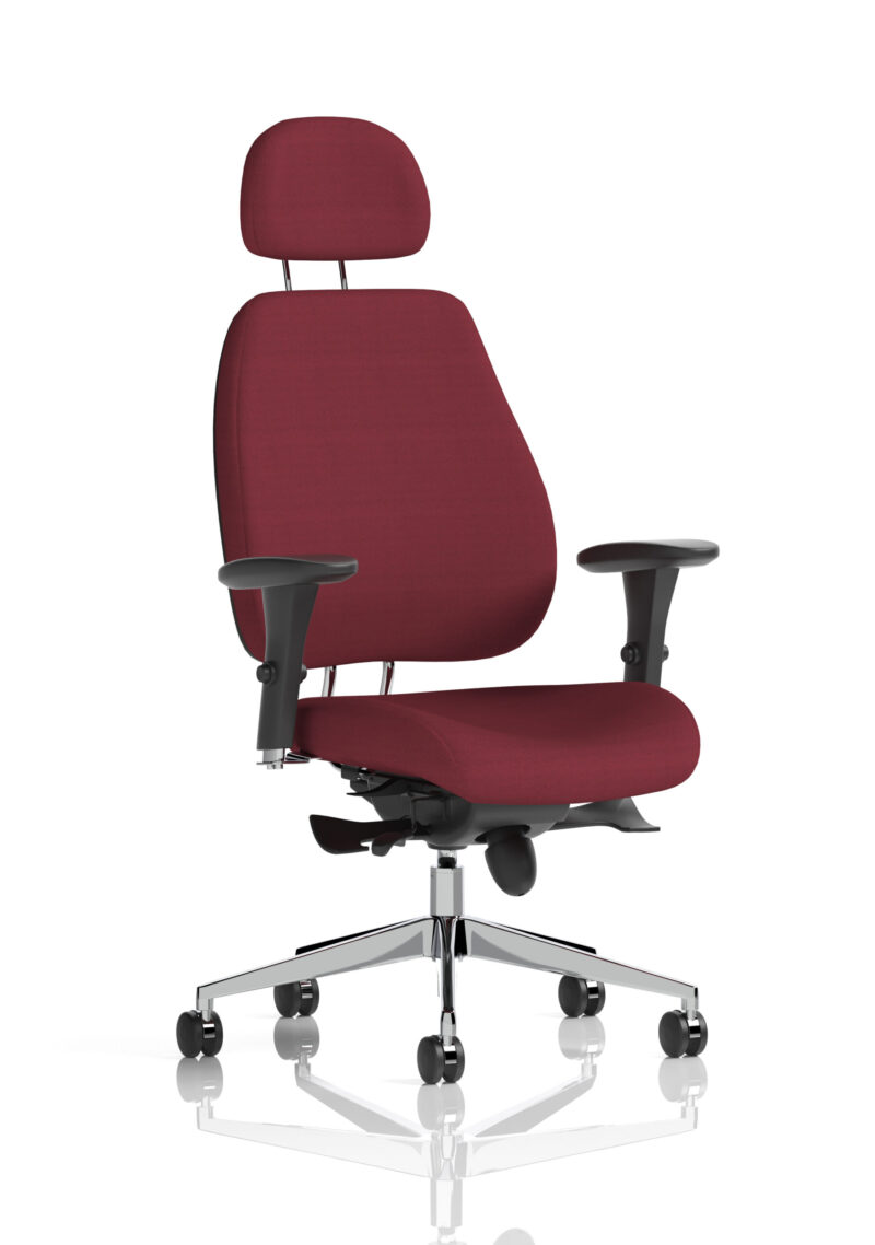 Shuro Plus High Back Ergonomic Posture Chair with Arms - Image 38