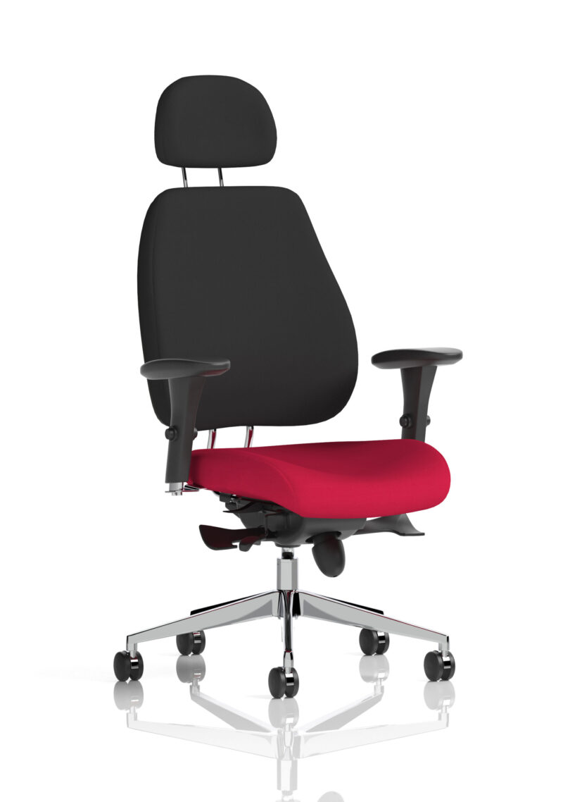 Shuro Plus High Back Ergonomic Posture Chair with Arms - Image 41