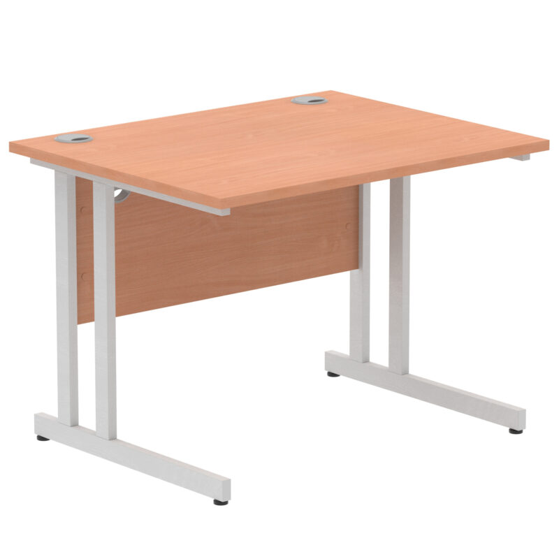 Pace 1000mm Straight Desk Cantilever Leg - Image 3