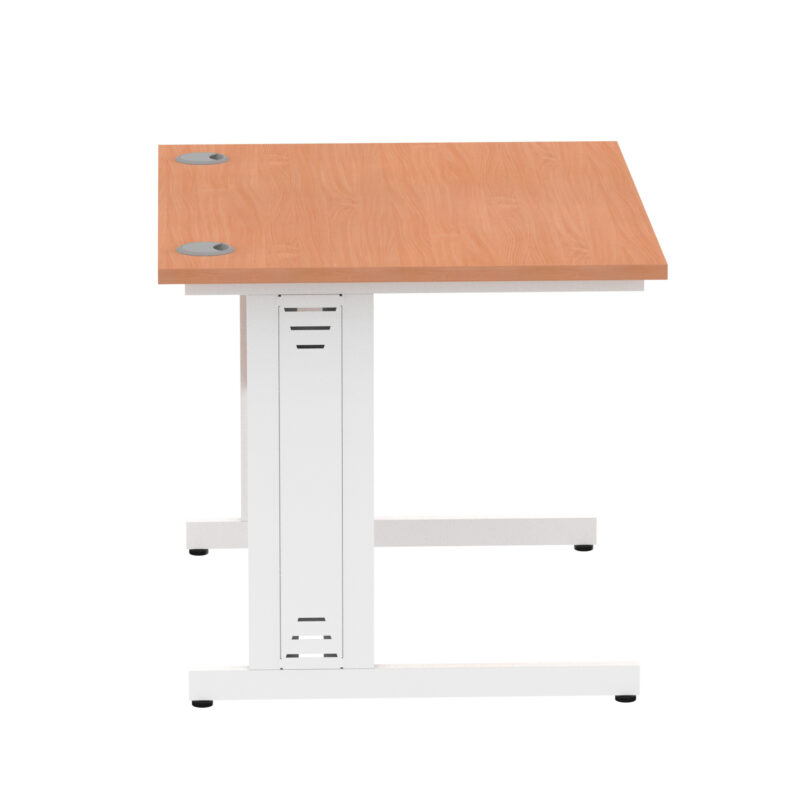 Pace 1000mm Straight Desk Cable Managed Leg - Image 12