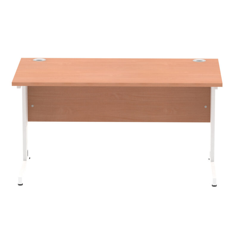Pace 1400mm Straight Desk Cable Managed Leg - Image 10