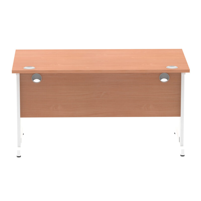 Pace 1400mm Straight Desk Cable Managed Leg - Image 14