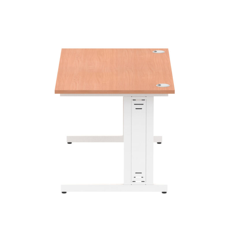 Pace 1400mm Straight Desk Cable Managed Leg - Image 16