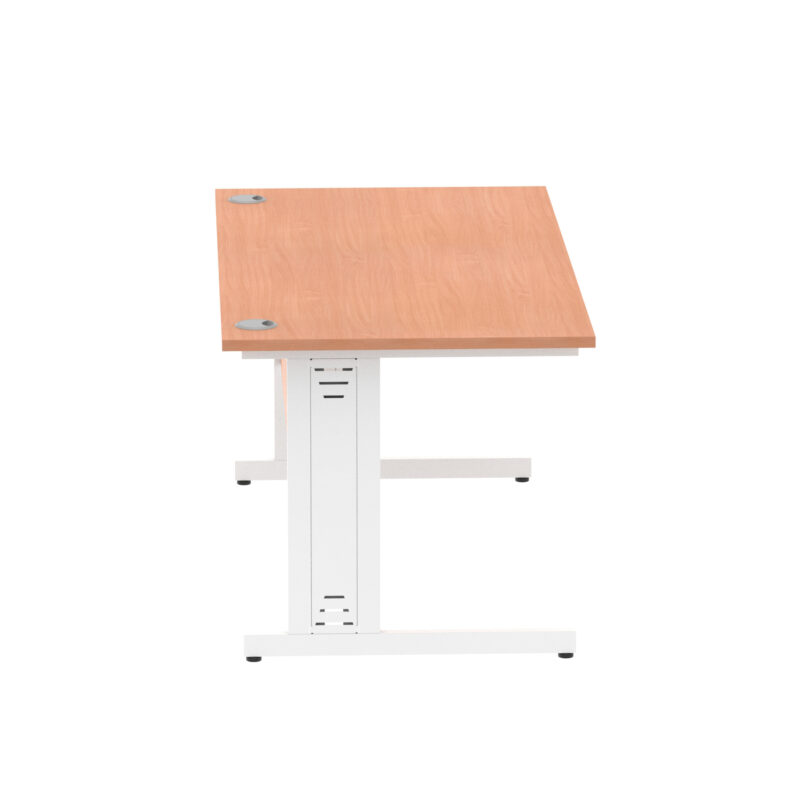 Pace 1600mm Straight Desk Cable Managed Leg - Image 12