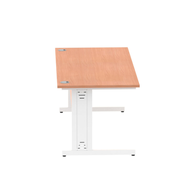 Pace 1800mm Straight Desk Cable Managed Leg - Image 12