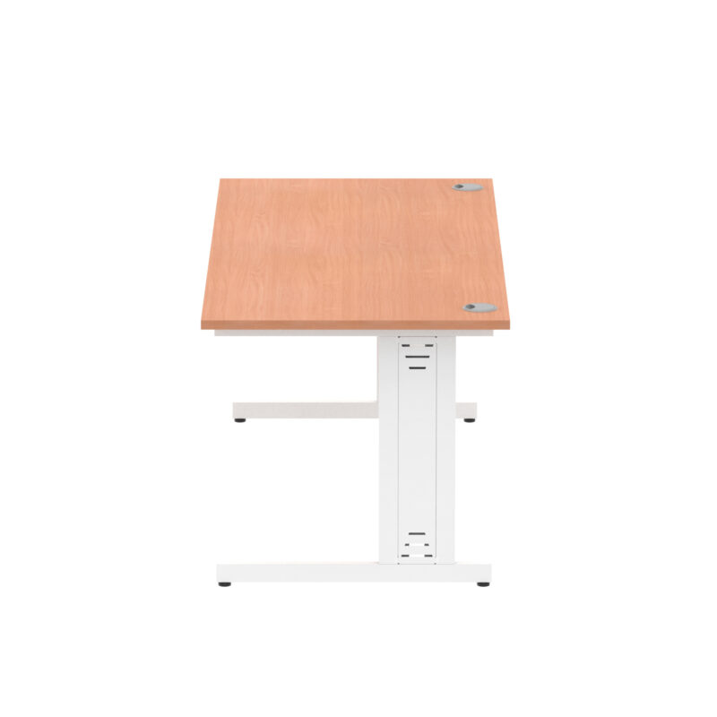Pace 1800mm Straight Desk Cable Managed Leg - Image 16