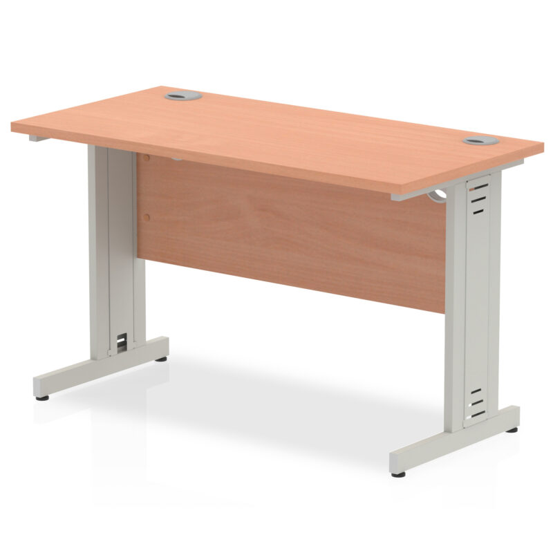 Pace 1200mm Slimline Desk Cable Managed Leg