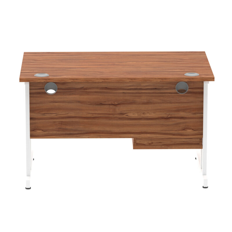 Pace 1200mm Cantilever Straight Desk With Single Fixed Pedestal - Image 45