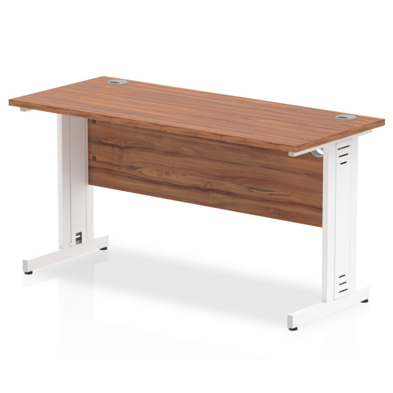 Pace 1400mm Slimline Desk Cable Managed Leg - Image 10