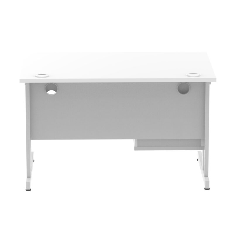 Pace 1200mm Cantilever Straight Desk With Single Fixed Pedestal - Image 114