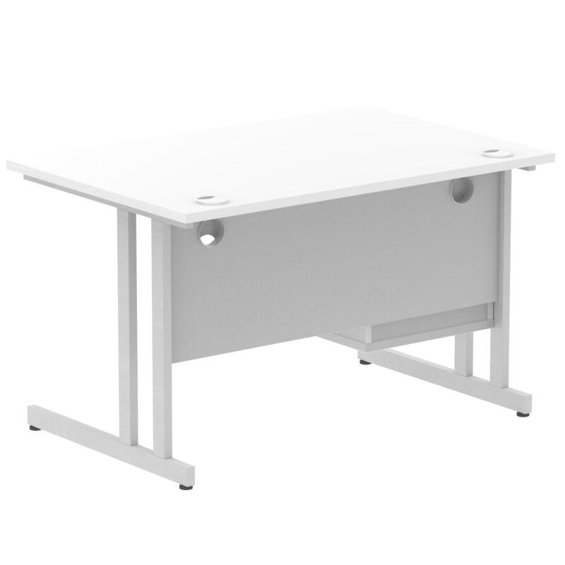 Pace 1200mm Cantilever Straight Desk With Single Fixed Pedestal - Image 115