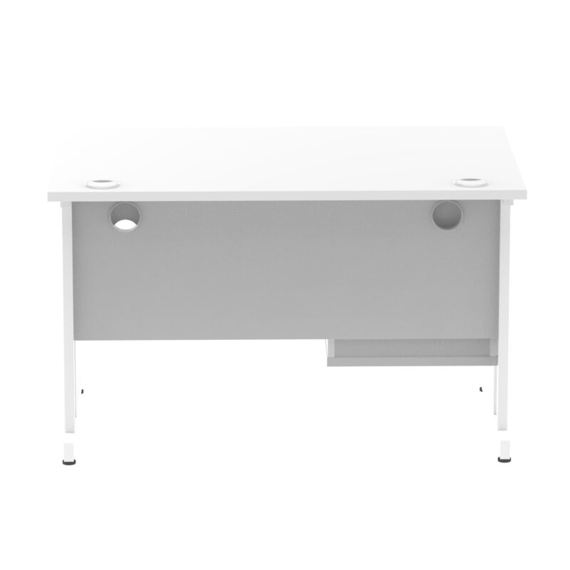 Pace 1200mm Cantilever Straight Desk With Single Fixed Pedestal - Image 55