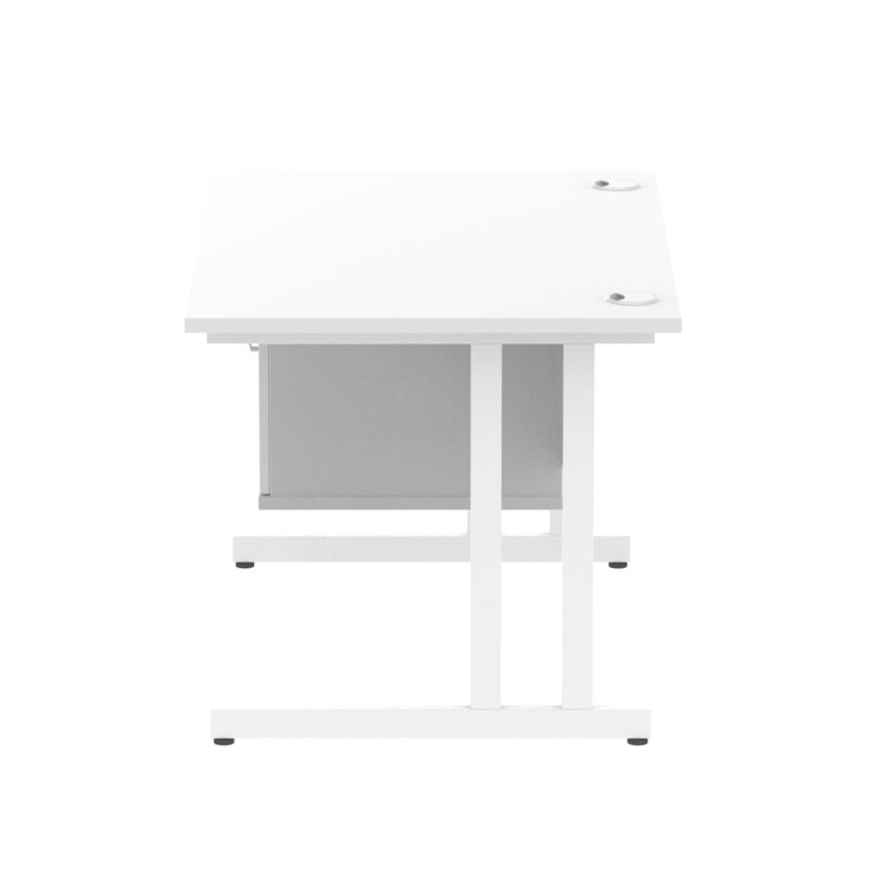 Pace 1200mm Cantilever Straight Desk With Single Fixed Pedestal - Image 57