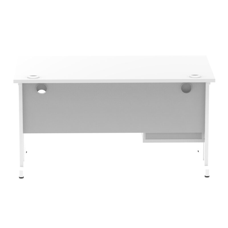 Pace 1400mm Cantilever Straight Desk With Single Fixed Pedestal - Image 55