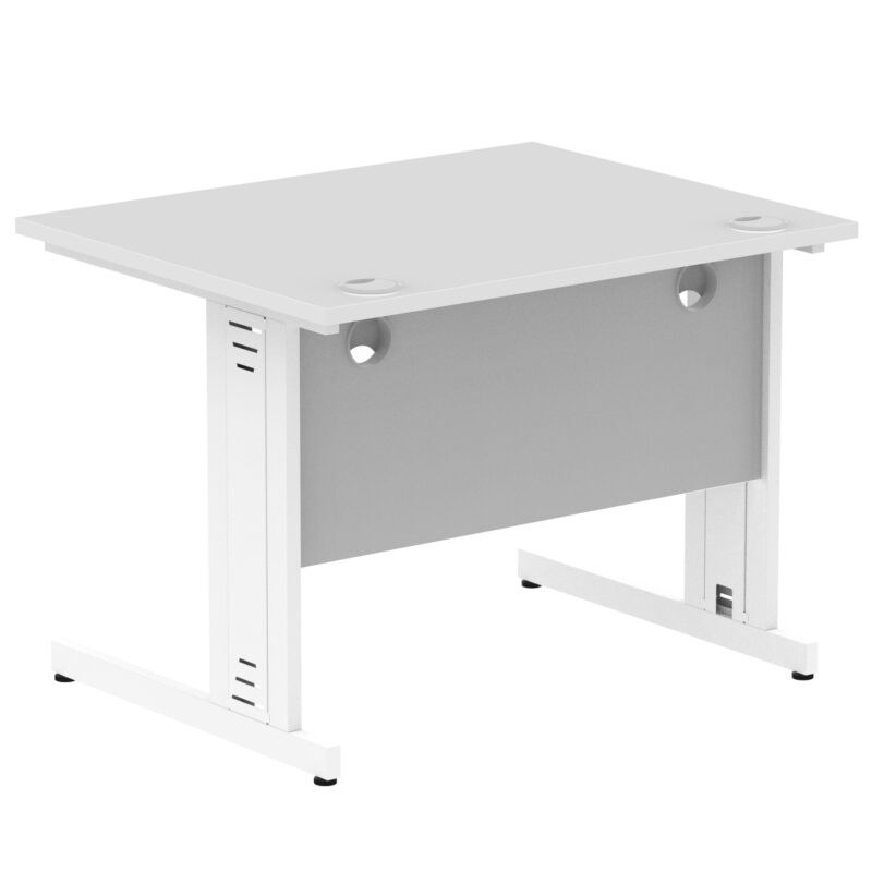 Pace 1000mm Straight Desk Cable Managed Leg - Image 95
