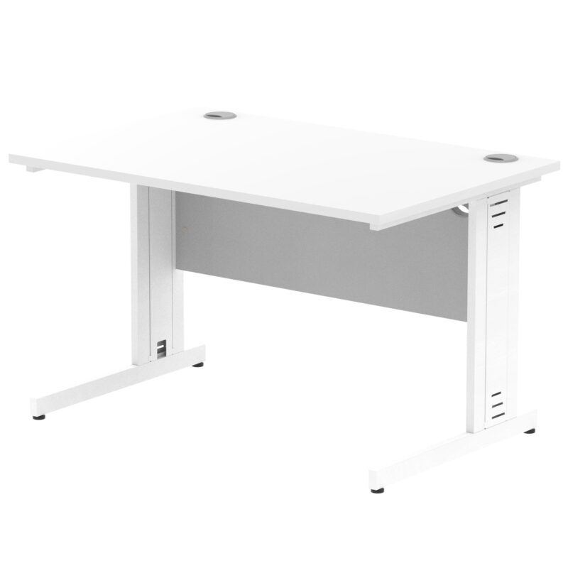 Pace 1200mm Straight Desk Cable Managed Leg - Image 89