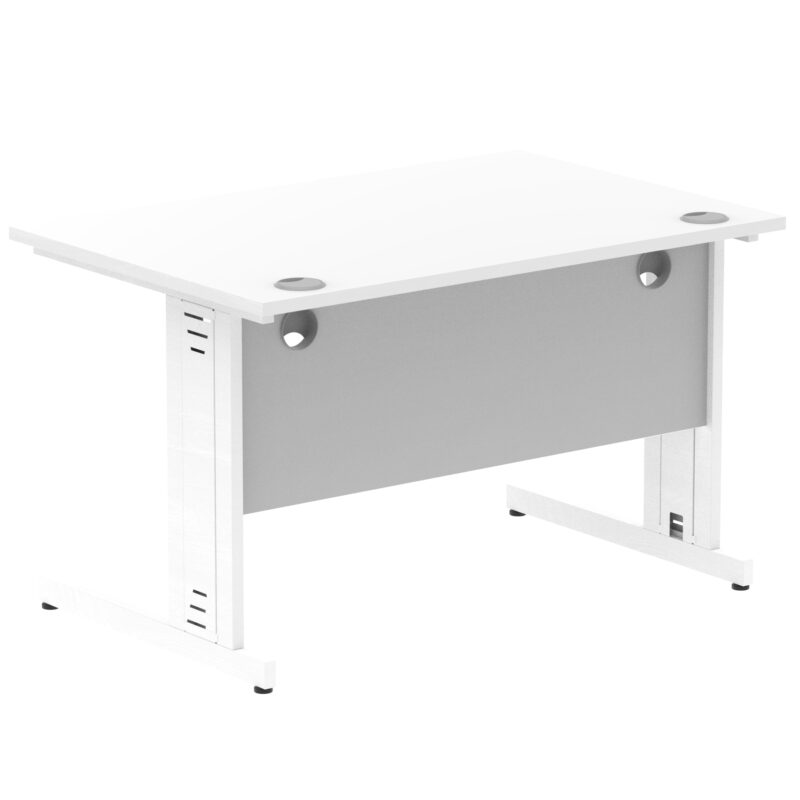 Pace 1200mm Straight Desk Cable Managed Leg - Image 95