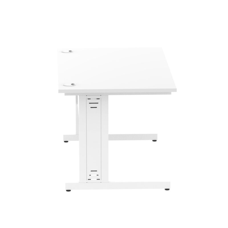 Pace 1400mm Straight Desk Cable Managed Leg - Image 92