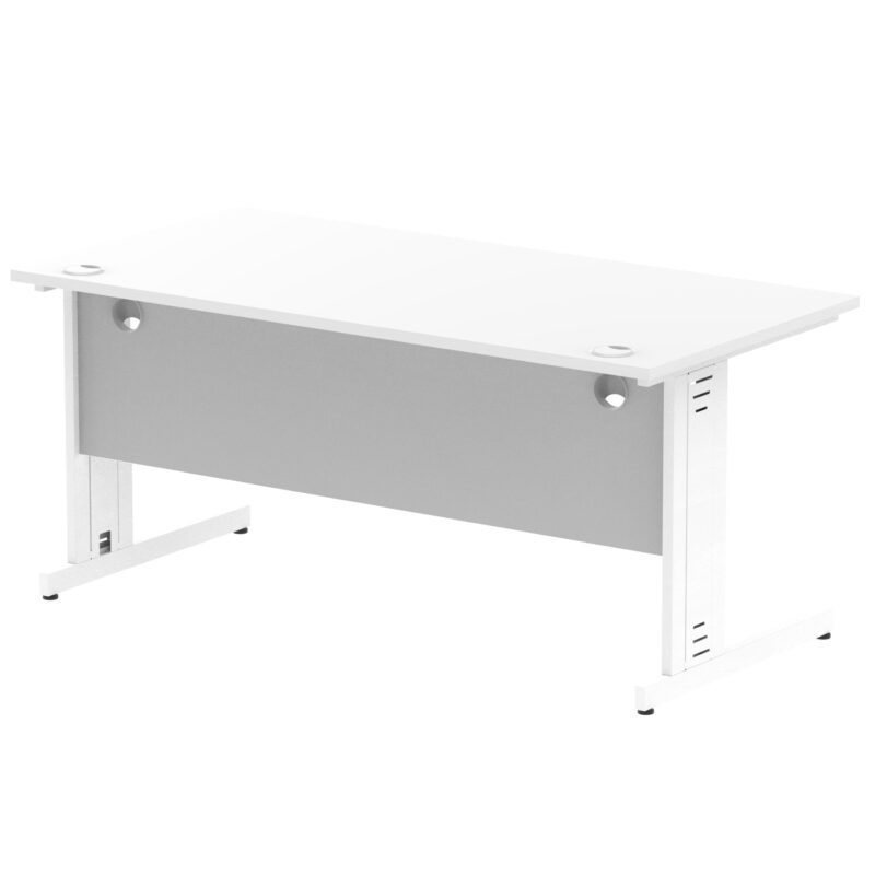 Pace 1600mm Straight Desk Cable Managed Leg - Image 93