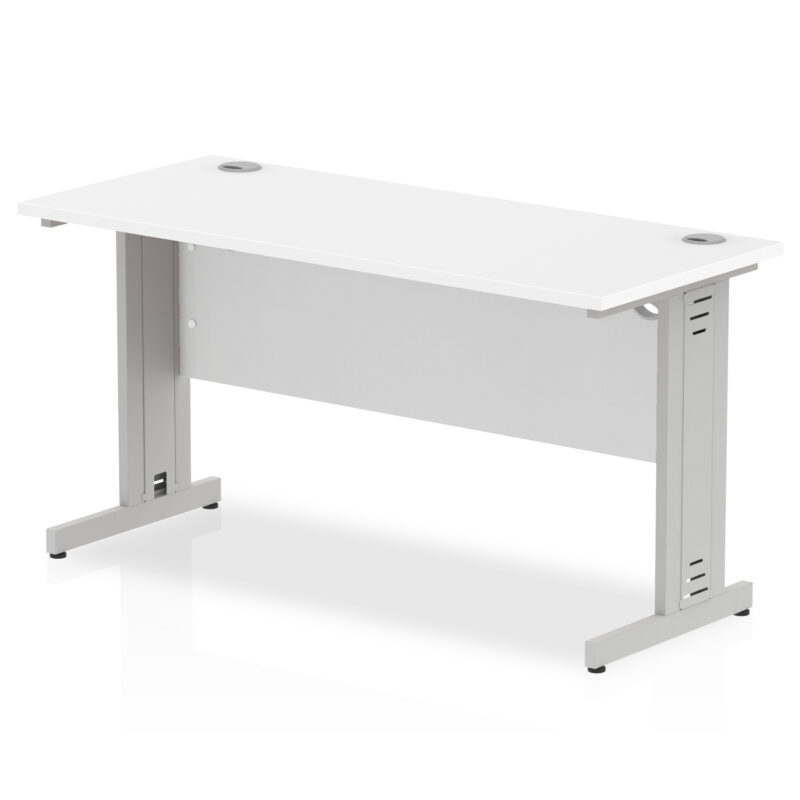 Pace 1400mm Slimline Desk Cable Managed Leg - Image 11