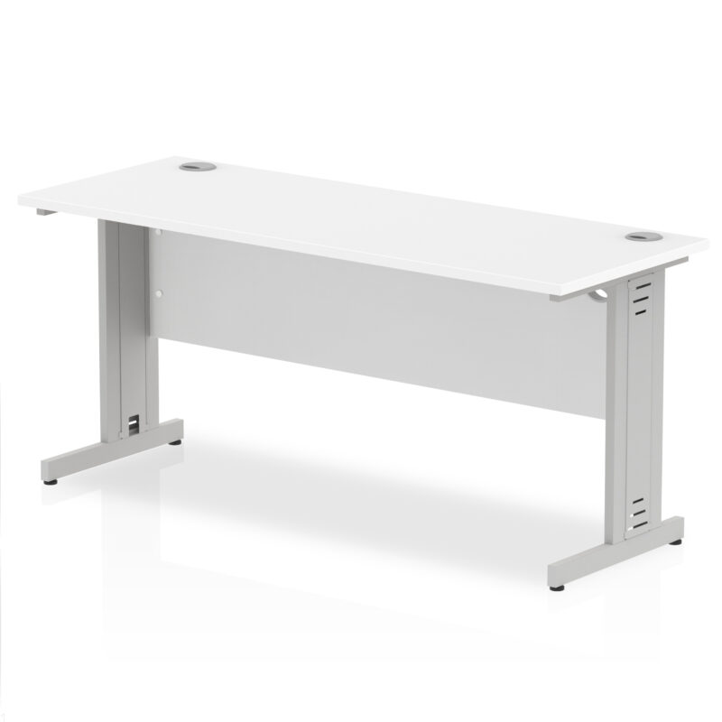 Pace 1600mm Slimline Desk Cable Managed Leg - Image 11