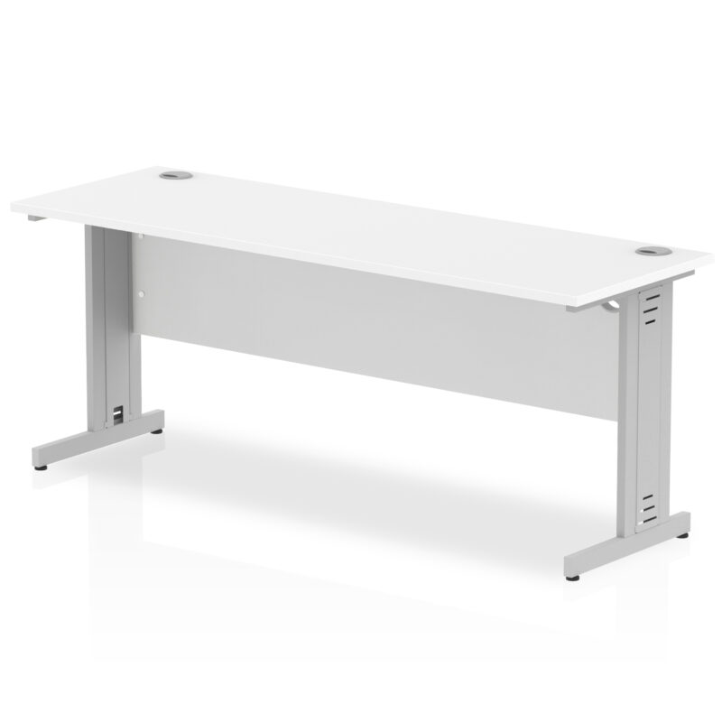 Pace 1800mm Slimline Desk Cable Managed Leg - Image 11
