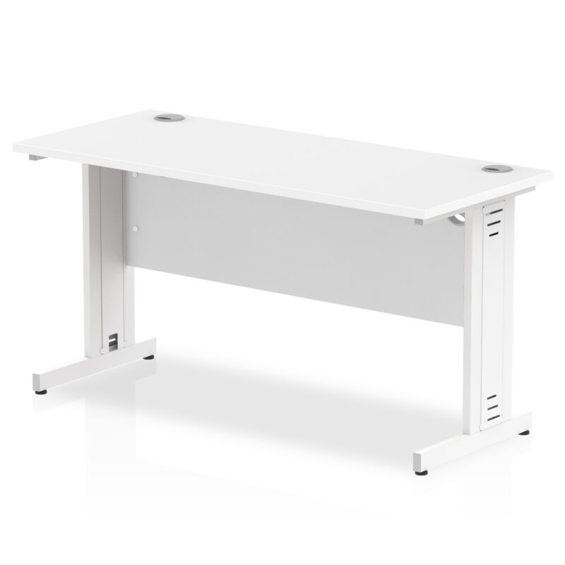 Pace 1400mm Slimline Desk Cable Managed Leg - Image 12