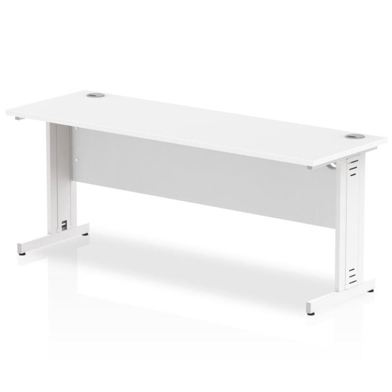 Pace 1800mm Slimline Desk Cable Managed Leg - Image 12