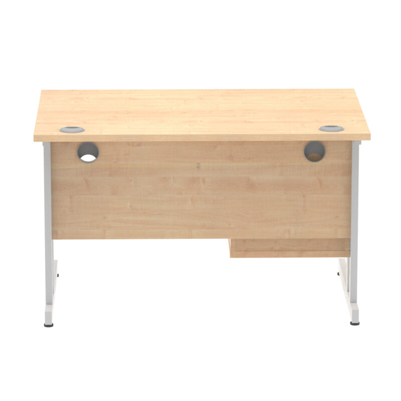 Pace 1200mm Cantilever Straight Desk With Single Fixed Pedestal - Image 84