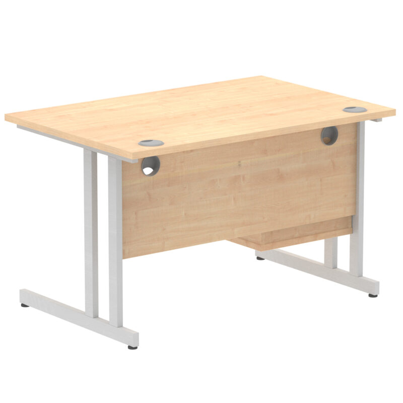 Pace 1200mm Cantilever Straight Desk With Single Fixed Pedestal - Image 85