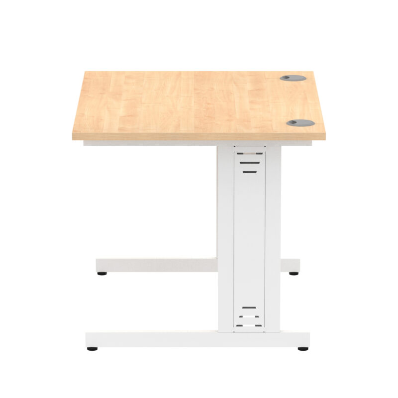 Pace 1000mm Straight Desk Cable Managed Leg - Image 48