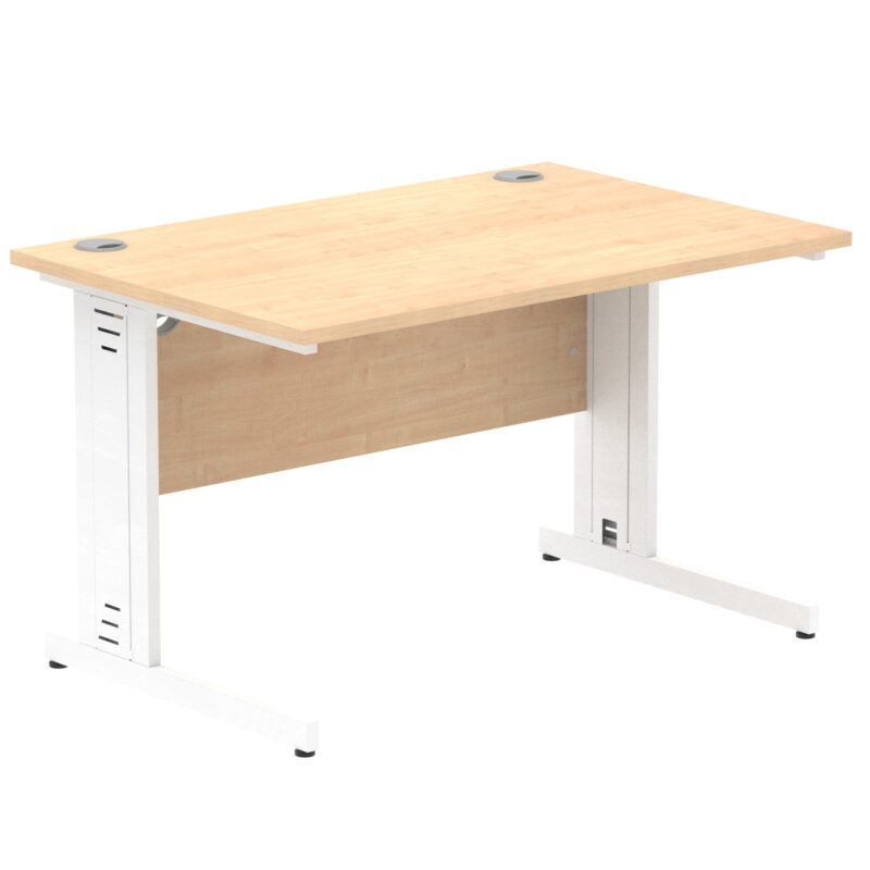 Pace 1200mm Straight Desk Cable Managed Leg - Image 43