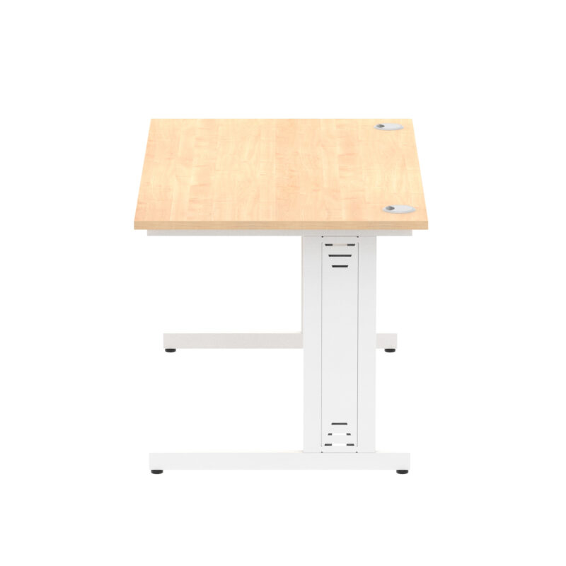 Pace 1400mm Straight Desk Cable Managed Leg - Image 48