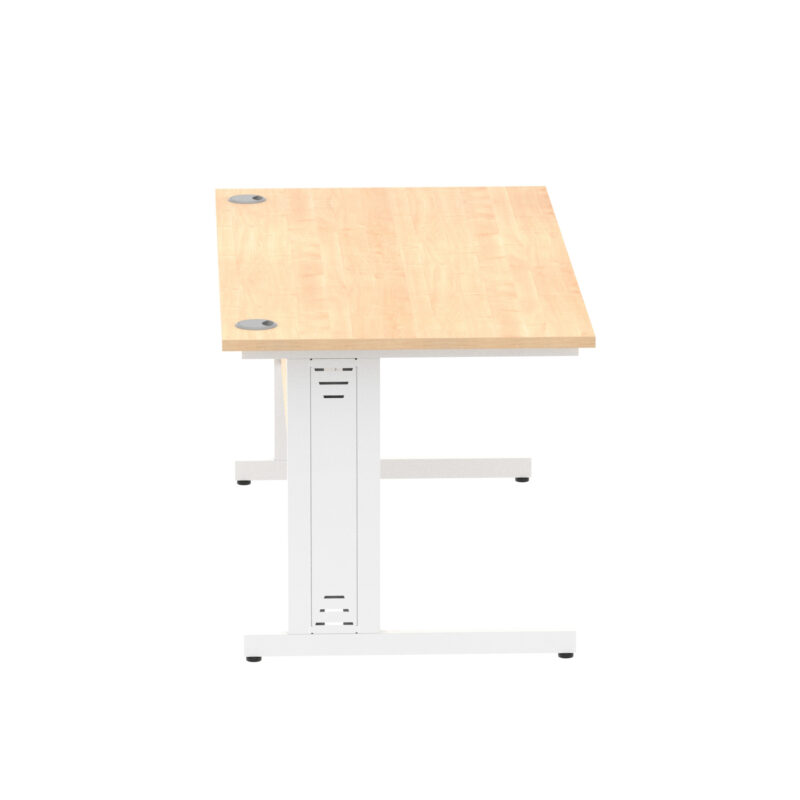 Pace 1600mm Straight Desk Cable Managed Leg - Image 44