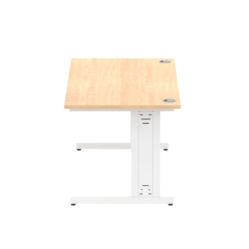 Pace 1600mm Straight Desk Cable Managed Leg - Image 48