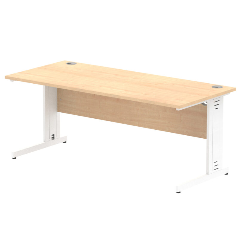 Pace 1800mm Straight Desk Cable Managed Leg - Image 41