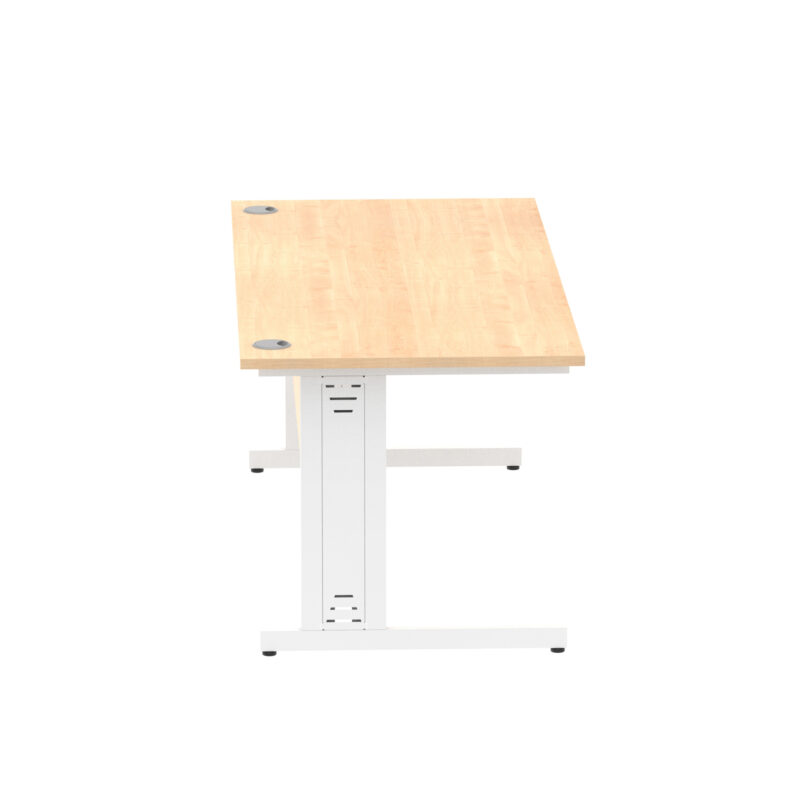 Pace 1800mm Straight Desk Cable Managed Leg - Image 44