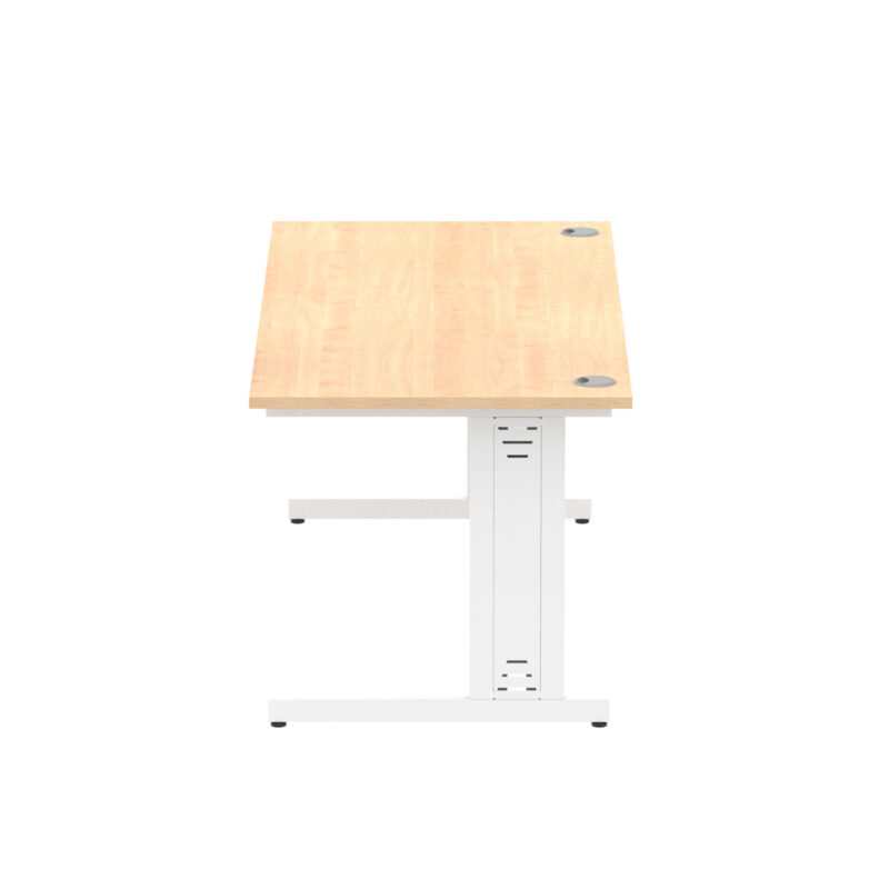 Pace 1800mm Straight Desk Cable Managed Leg - Image 48