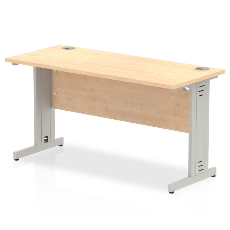 Pace 1400mm Slimline Desk Cable Managed Leg - Image 5