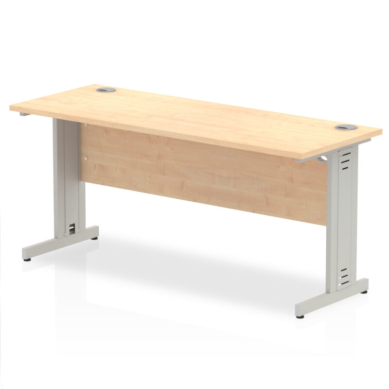 Pace 1600mm Slimline Desk Cable Managed Leg - Image 5
