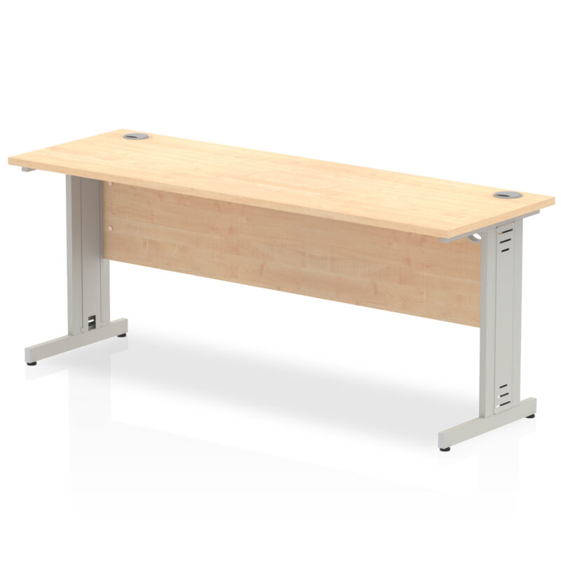 Pace 1800mm Slimline Desk Cable Managed Leg - Image 5