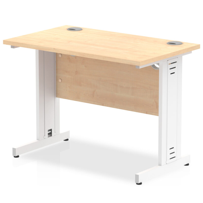 Pace 1000mm Slimline Desk Cable Managed Leg - Image 6