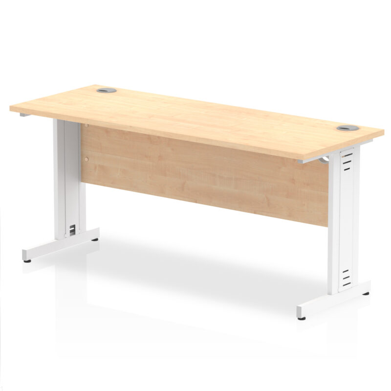 Pace 1600mm Slimline Desk Cable Managed Leg - Image 6