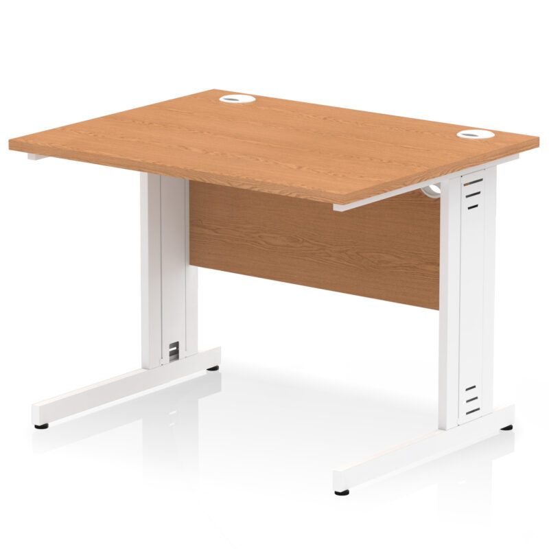 Pace 1000mm Straight Desk Cable Managed Leg - Image 57