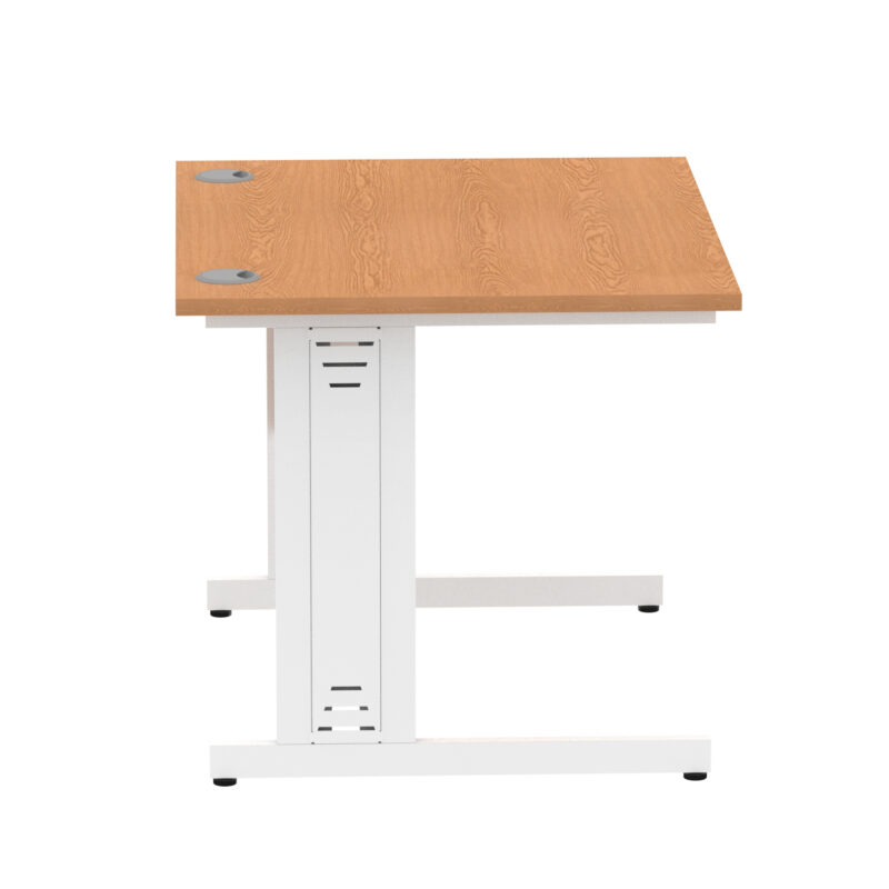 Pace 1000mm Straight Desk Cable Managed Leg - Image 60